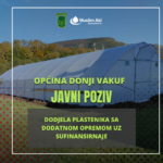 Rezultati Javnog poziva ''Ekonomsko osnaživanje socijalno i materijalno ugroženih osoba i mladih osoba kroz plasteničku proizvodnju povrća u plastenicima''